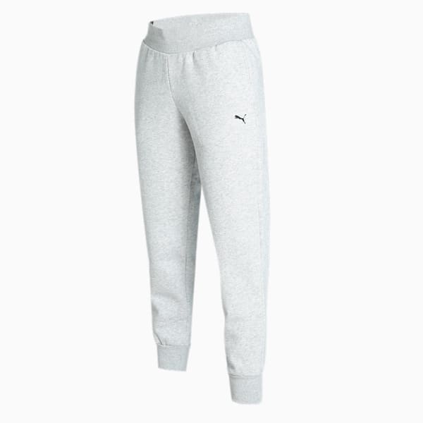 Women's Mid-Rise Sweat Pants, Light Gray Heather-CAT, extralarge-IND