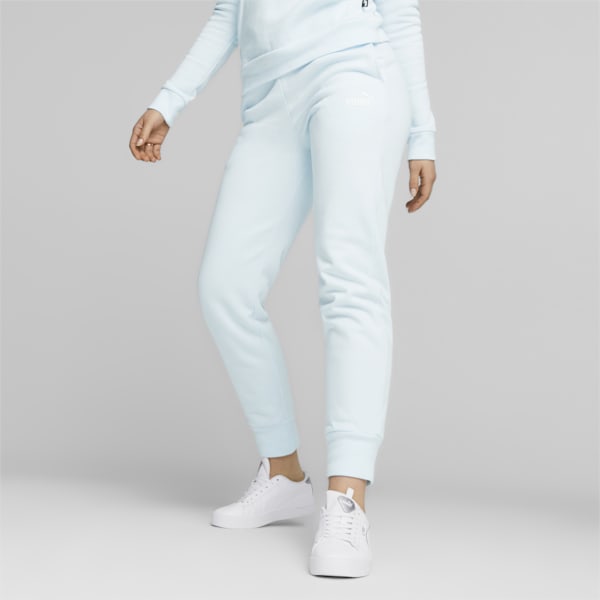 Women's Mid-Rise Sweat Pants, Icy Blue, extralarge-IND