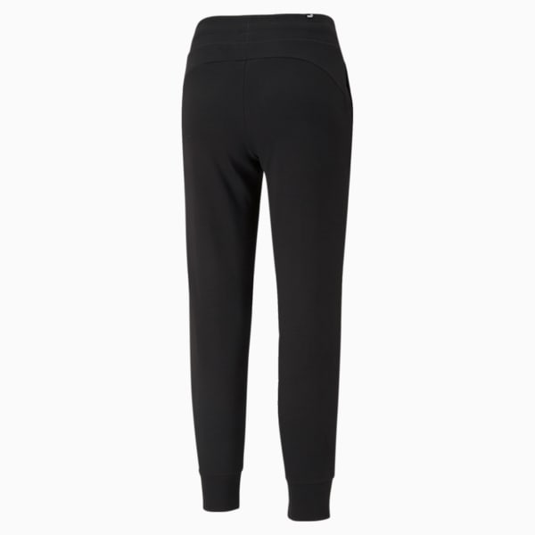 PUMA Women's Sweat Jogger Pants (Light Grey Heather, Large