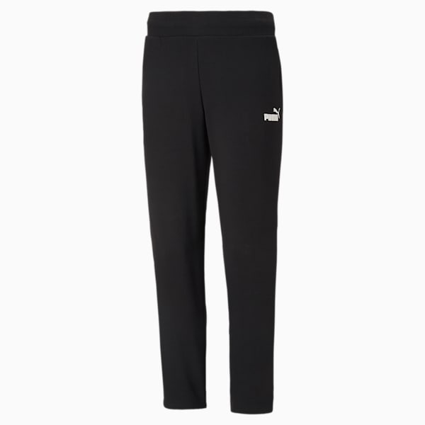 Women's Mid-Rise Sweat Pants, Puma Black, extralarge-IND