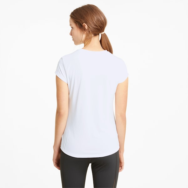 Active Regular Fit Women's T-Shirt, Puma White, extralarge-IND