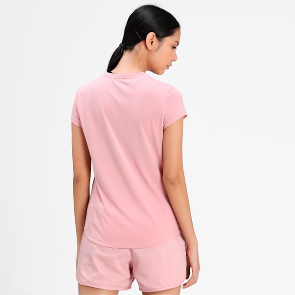 Active Regular Fit Women's T-Shirt, Bridal Rose, extralarge-IND