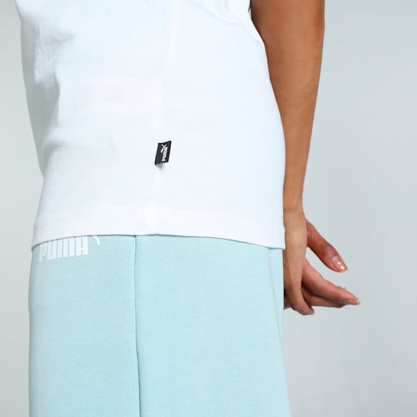 Essential Cut Off Logo Women's Tank, Puma White, extralarge-IND