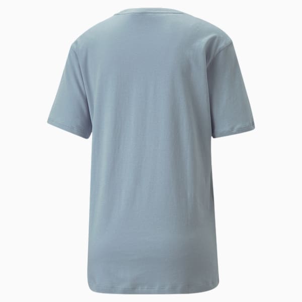 Essentials Logo Boyfriend Women's Tee, Blue Wash, extralarge-GBR