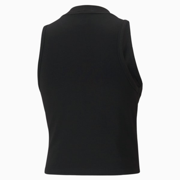 Essentials High Neck Women's Tank Top, Puma Black, extralarge