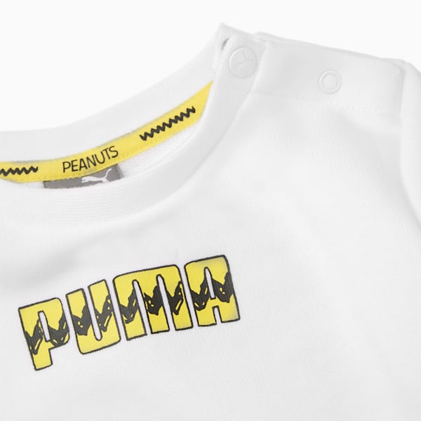Conjunto PUMA x PEANUTS para Bebé, Puma White-Puma Black, extralarge