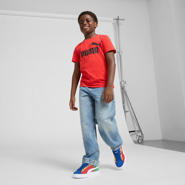 Playera Adolescentes Essentials Logo, High Risk Red, extralarge