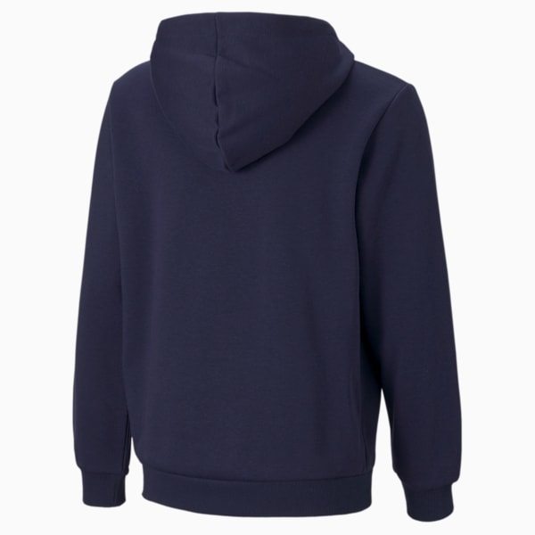 Big Logo Boy's Hoodie, Peacoat, extralarge-IND