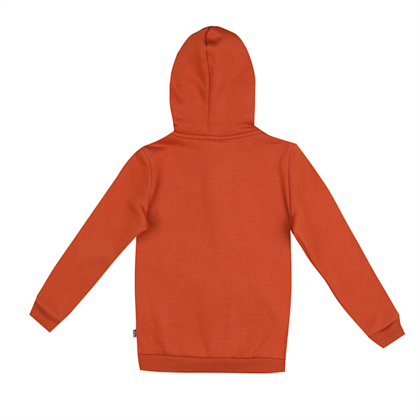 Big Logo Full-Zip Youth Hoodie, Warm Chestnut, extralarge-IND