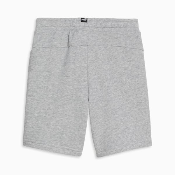 Shorts de entrenamiento Essentials para jóvenes, Light Gray Heather, extralarge