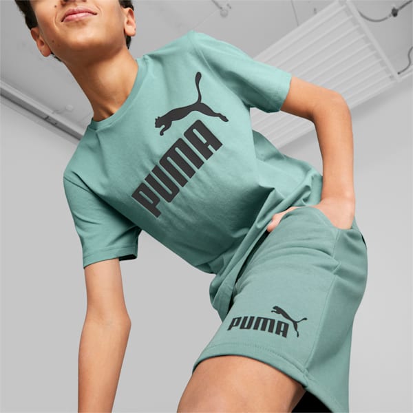 Essentials Youth Sweat Shorts, Green Moss, extralarge-IND