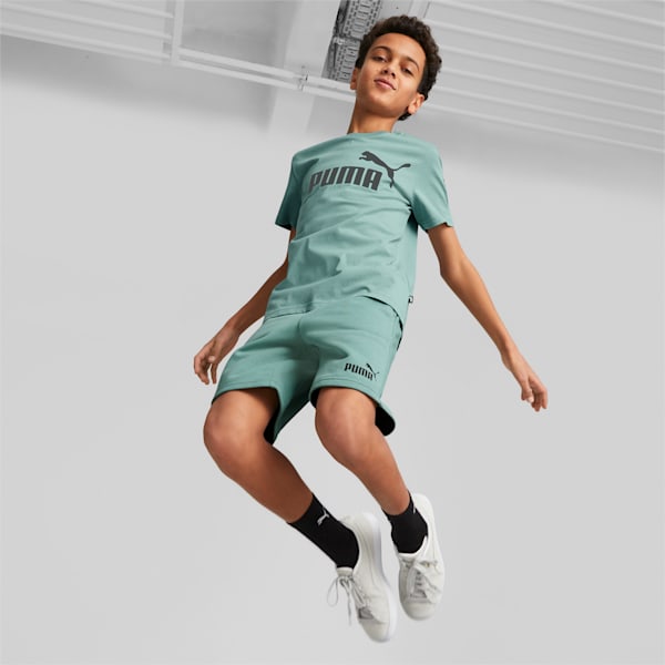Essentials Youth Sweat Shorts, Green Moss, extralarge-IND