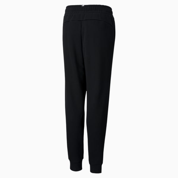 Logo Boy's Knitted Pants, Puma Black, extralarge-IND