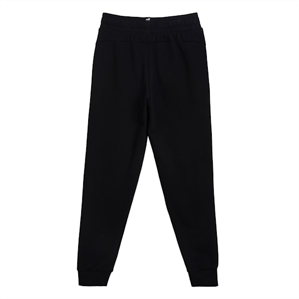 Logo Youth Knitted Sweat Pants, Puma Black, extralarge-IND