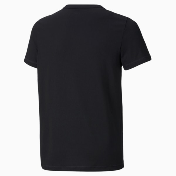 Active Small Logo Youth Tee, Puma Black, extralarge-GBR