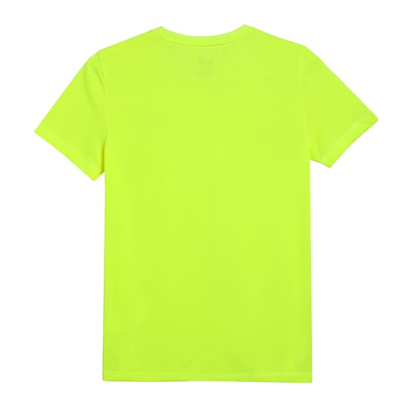 Active Small Logo Boy's T-Shirt, Yellow Alert, extralarge-IND