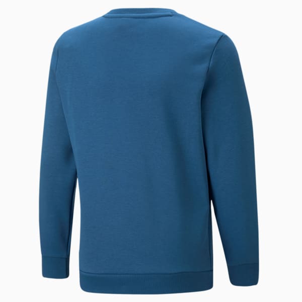 Essentials+ Two Tone Big Logo Youth Sweatshirt, Lake Blue, extralarge-IND