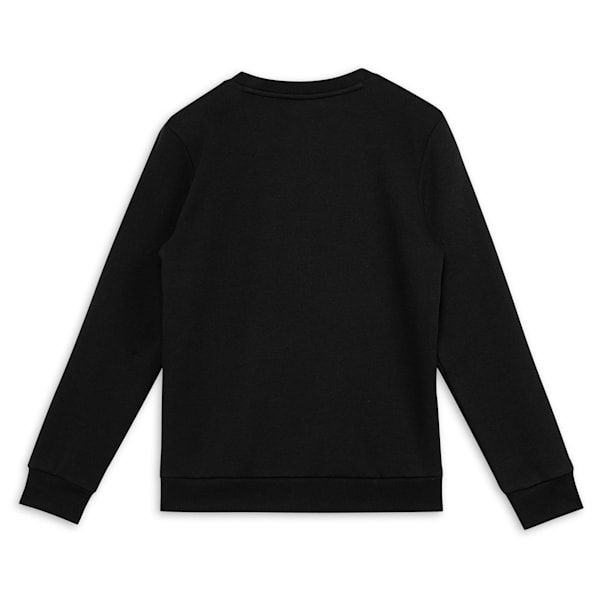 Two Tone Big Logo Youth Sweatshirt, PUMA White-Medium Gray, extralarge-IND