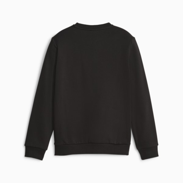 Two Tone Big Logo Youth Sweatshirt, PUMA Black-malachite, extralarge-IND