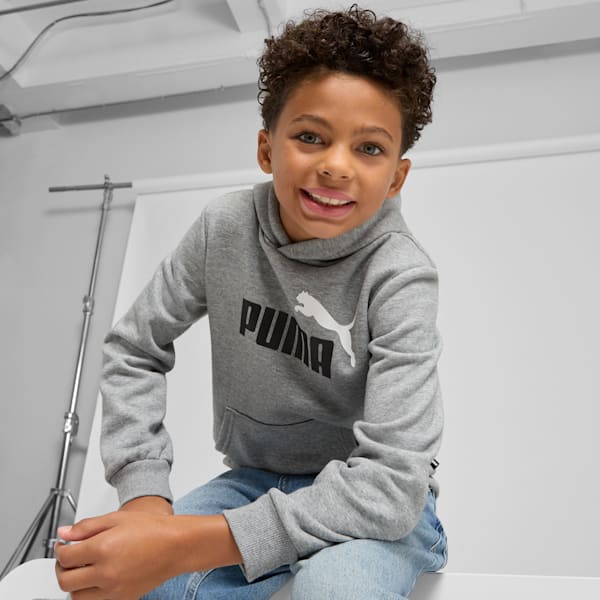 Sudadera Adolescentes Essentials+, Medium Gray Heather, extralarge