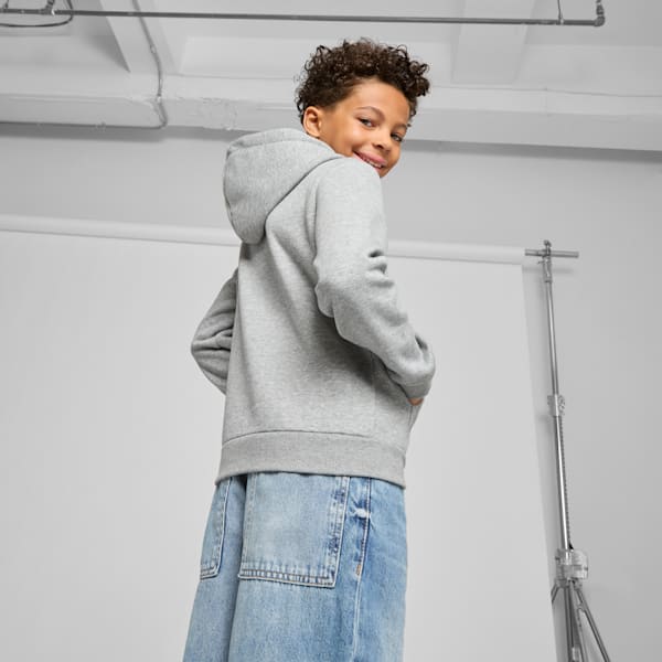 Sudadera Adolescentes Essentials+, Medium Gray Heather, extralarge