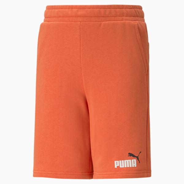 Logo Boys' Shorts, Chili Powder, extralarge-IND