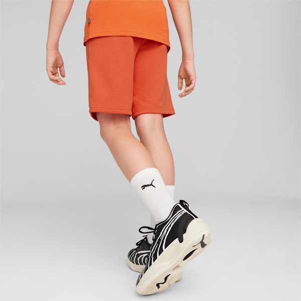 Logo Boys' Shorts, Chili Powder, extralarge-IND