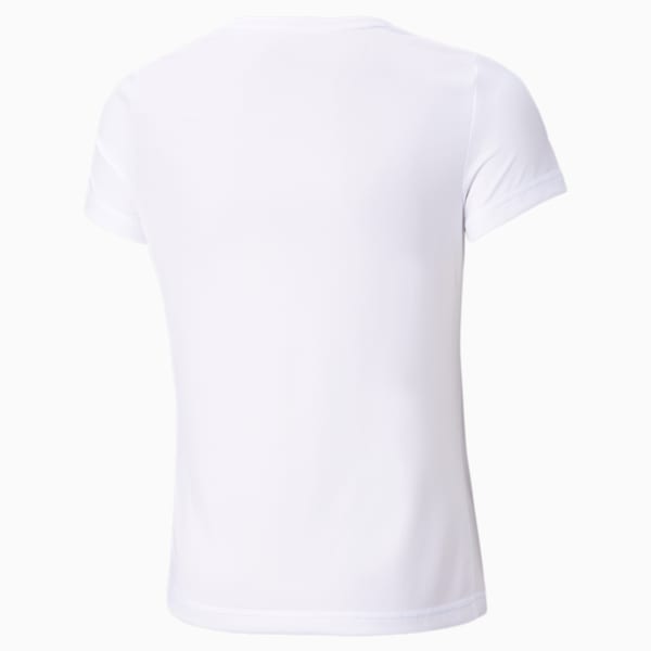 Active Girls T-Shirt, Puma White, extralarge-AUS