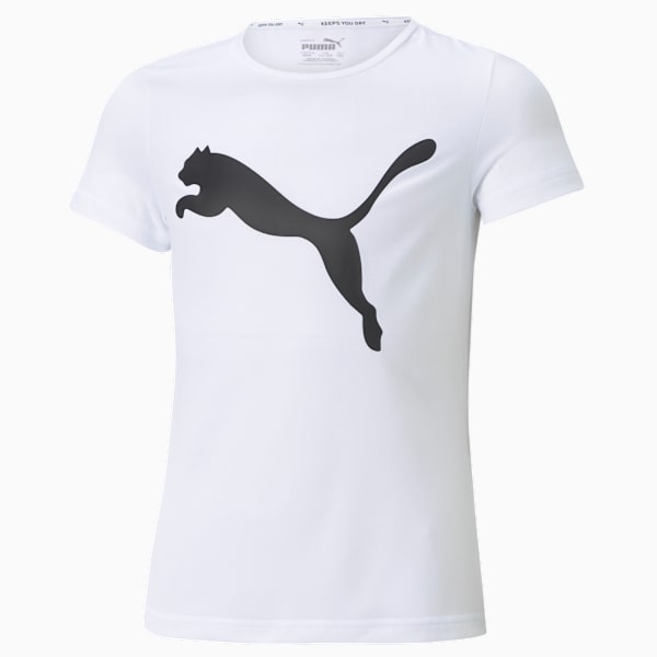 Active Tee Youth, Puma White, extralarge-GBR