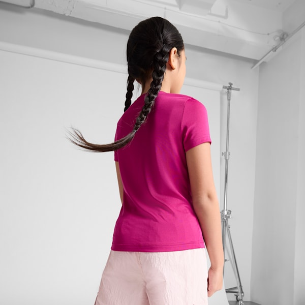 Active Tee Youth, Magenta Gleam, extralarge