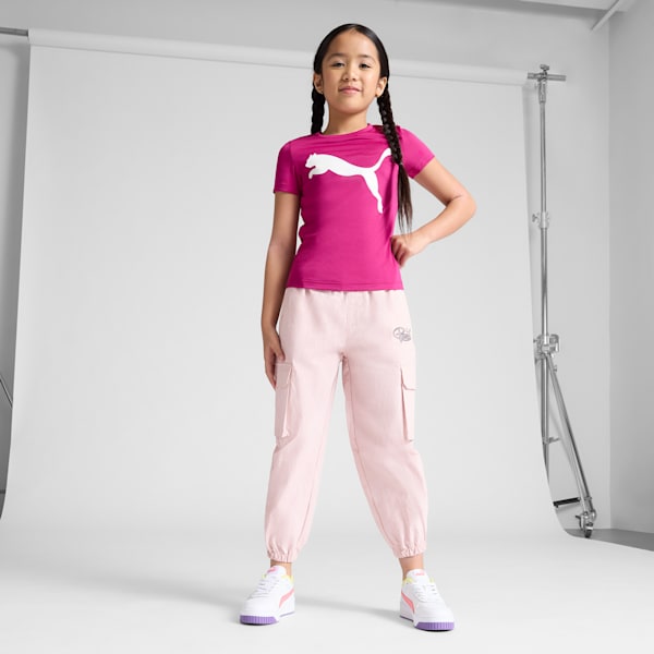 Active Tee Youth, Magenta Gleam, extralarge