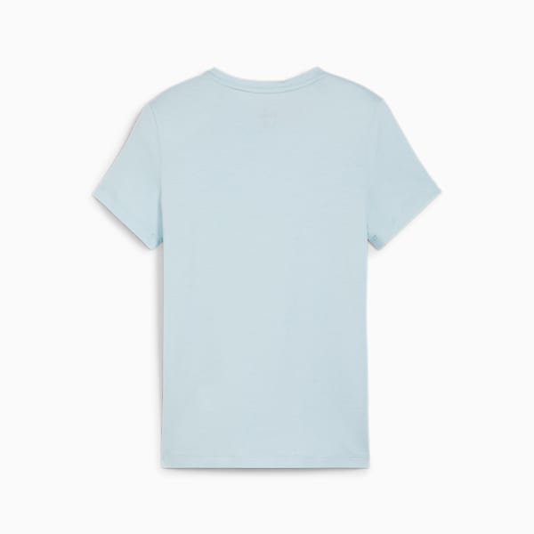 Essentials Logo Girls' Tee, Turquoise Surf, extralarge