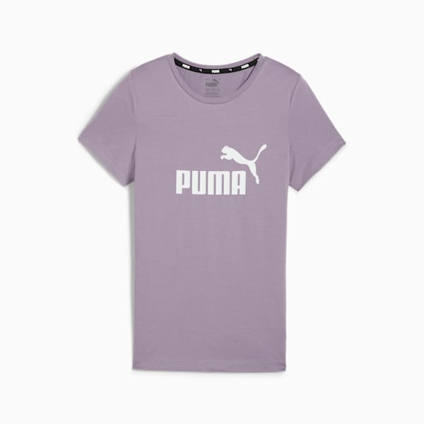 Essentials Logo Girls' Tee, Pale Plum, extralarge