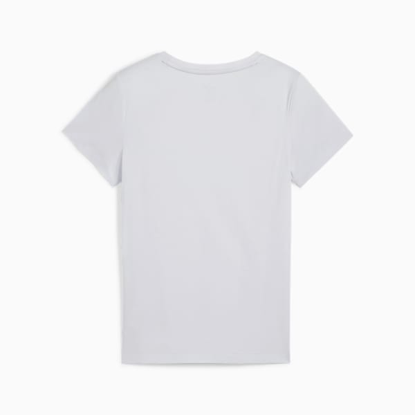 Playera juvenil con logotipo Essentials, Silver Mist, extralarge
