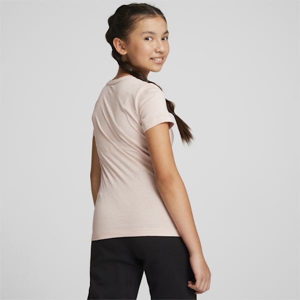 Logo Girl's T-Shirt, Rose Quartz, extralarge-IND