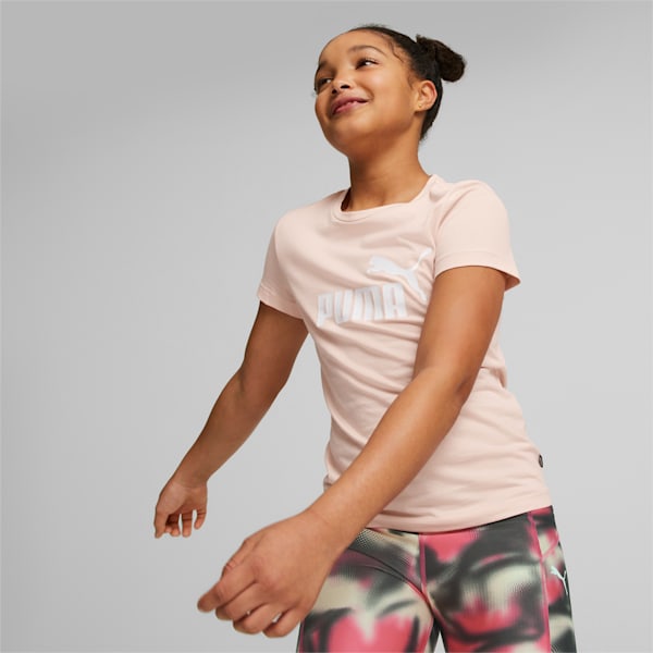 Essentials Logo Youth Tee, Rose Dust, extralarge-GBR