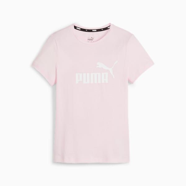 Essentials Logo Girls' Tee, Whisp Of Pink, extralarge