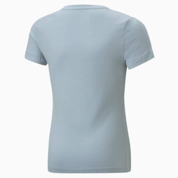 Logo Girl's T-Shirt, Blue Wash, extralarge-IND