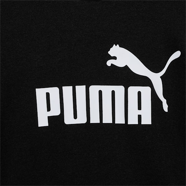 Essentials Logo Youth Hoodie, Puma Black, extralarge-IND