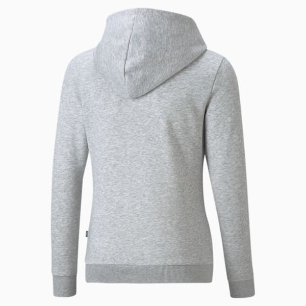 Essentials Logo Youth Hoodie, Light Gray Heather, extralarge-GBR