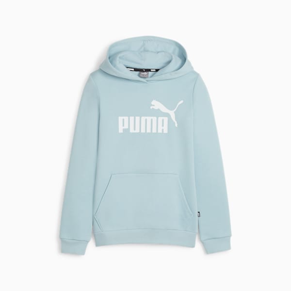 Essentials Logo Hoodie Big Kids, Turquoise Surf, extralarge