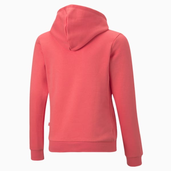 Essentials Logo Girl's Hoodie, Salmon, extralarge-IND