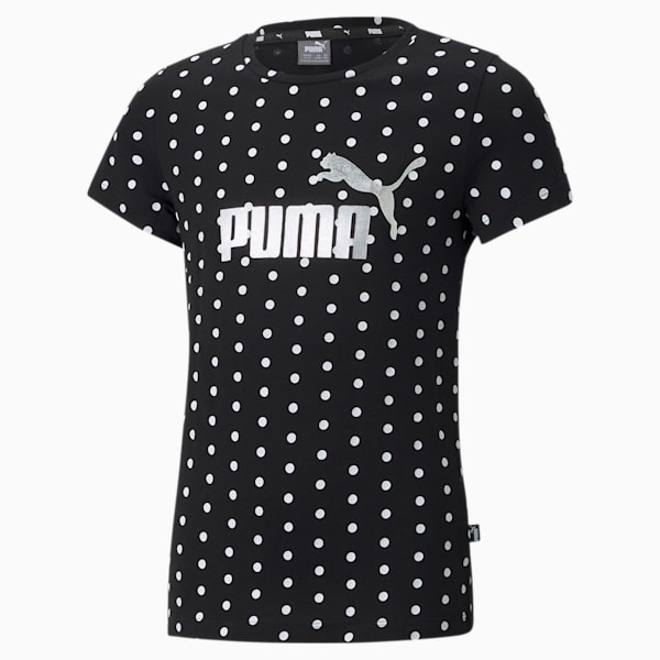 Essentials+ Kid's   T-shirt, Puma Black, extralarge-IND