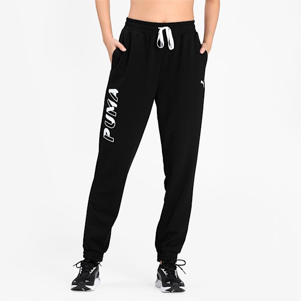 Modern Sports Women's Sweatpants, Puma Black, extralarge-IND
