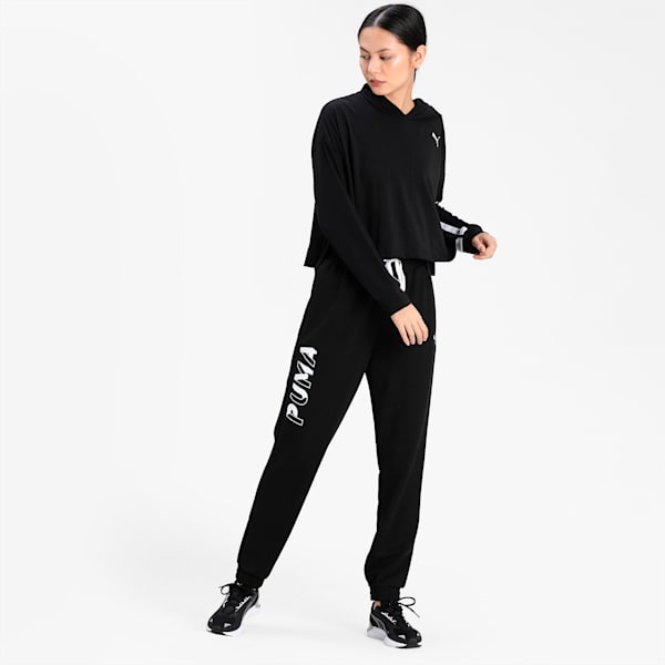 Modern Sports Women's SweatRelaxed Pants, Puma Black