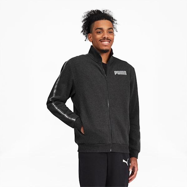 Gray puma jacket cheap