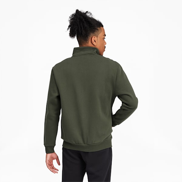 Metallic Nights Men's Full Zip Jacket, Thyme, extralarge