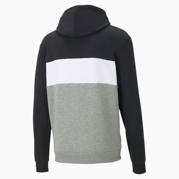 Block Men's Hoodie, Cotton Black, extralarge-IND
