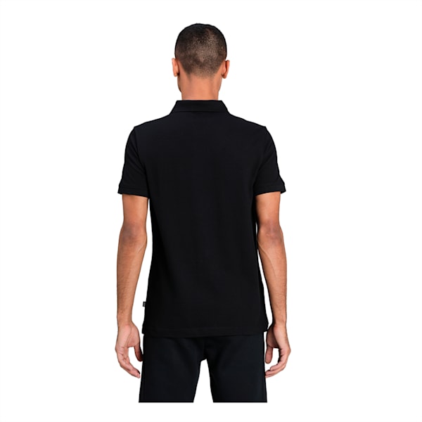 Essentials  Pique Polo, Cotton Black, extralarge-IND