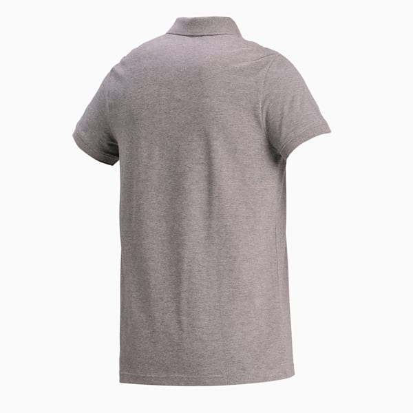 Essentials  Pique Polo, Medium Gray Heather-_Cat, extralarge-IND